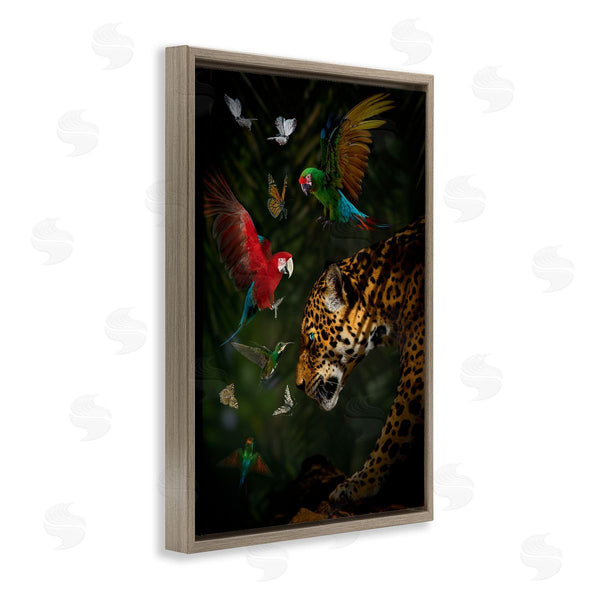 Stupell Industries Reinders | Jungle Brawl Animals Wall Art