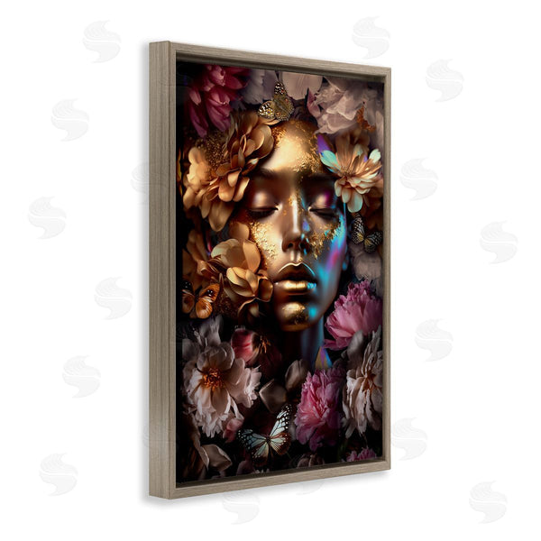 Stupell Industries Reinders | Lavish Floral Face Wall Art
