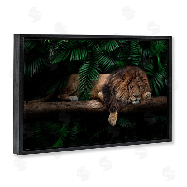 Stupell Industries Reinders | Lion On Tropical Branch Wall Art