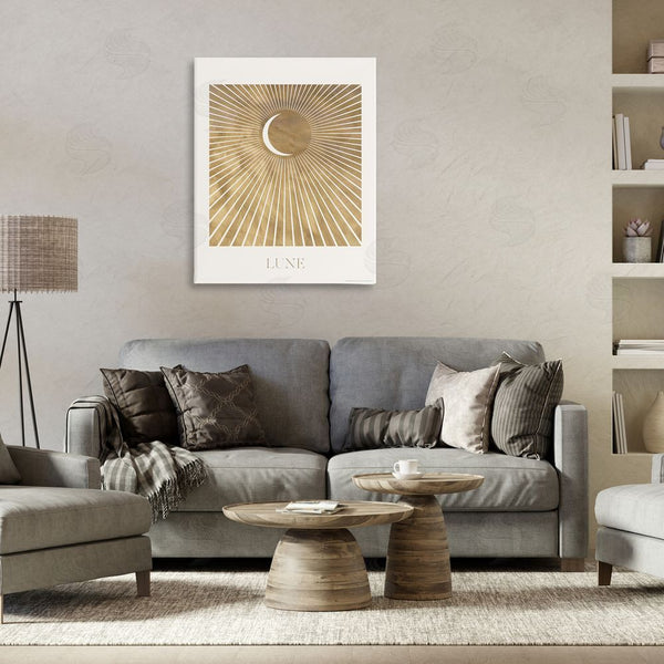 Stupell Industries Reinders | Lune Boho Moon Wall Art