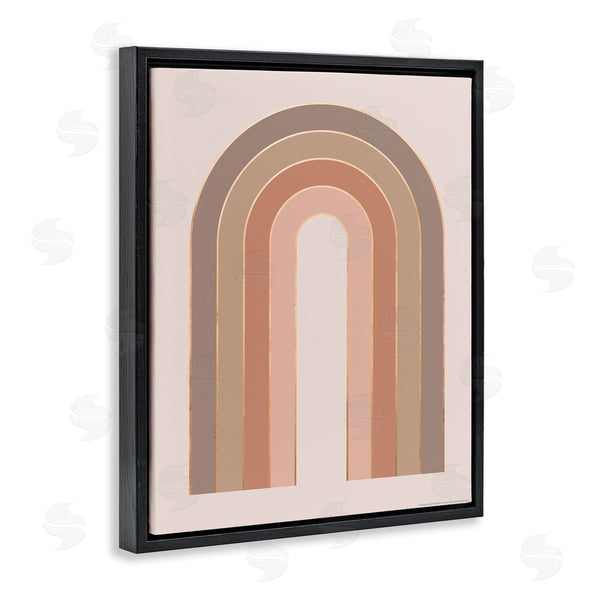 Stupell Industries Reinders | Peachy Boho Rainbow Wall Art