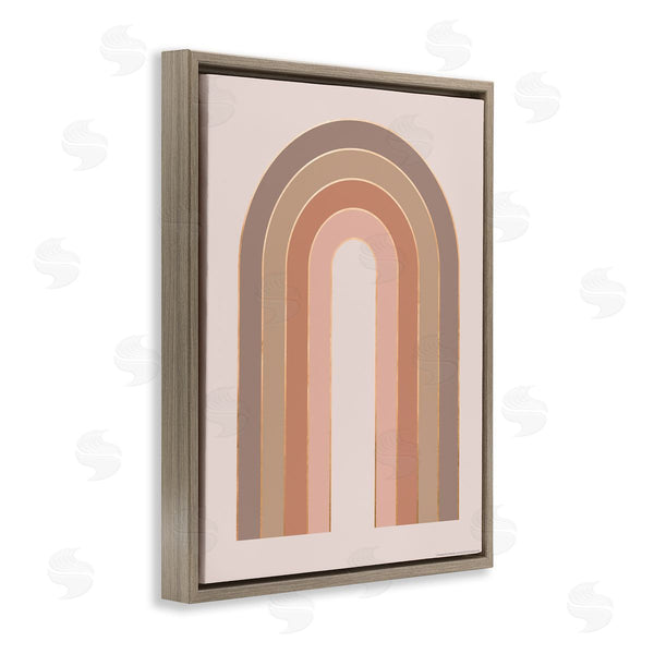 Stupell Industries Reinders | Peachy Boho Rainbow Wall Art