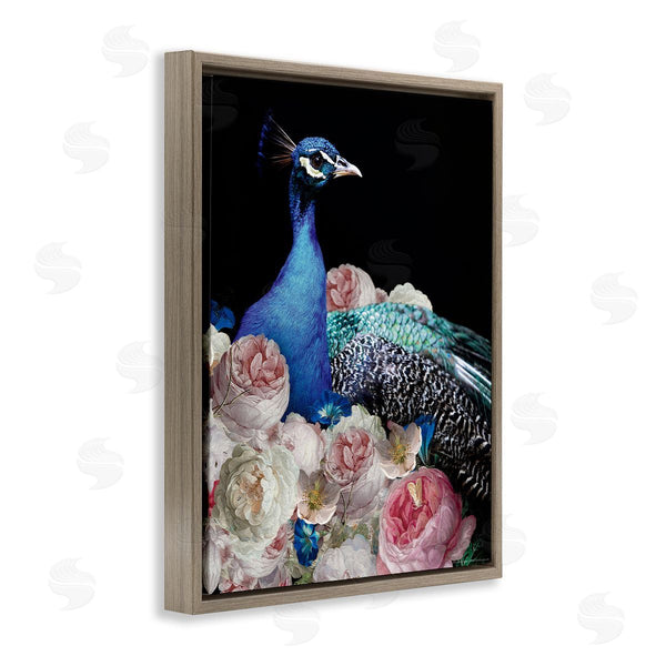 Stupell Industries Reinders | Peacock & Peonies Wall Art