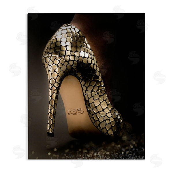 stupell industries Reinders | Snake Pattern Heels Wall Art