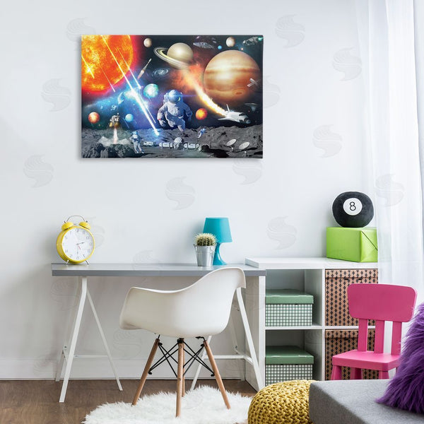 Stupell Industries Reinders | Space & Astronauts Collage Wall Art