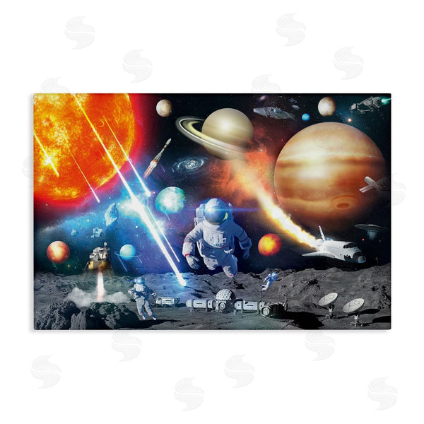 stupell industries Reinders | Space & Astronauts Collage Wall Art