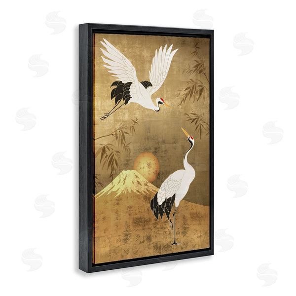 Stupell Industries Reinders | Traditional Cranes & Mountain Wall Art