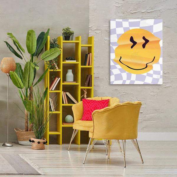 Stupell Industries Reinders | Wavy Checkered Smile Wall Art