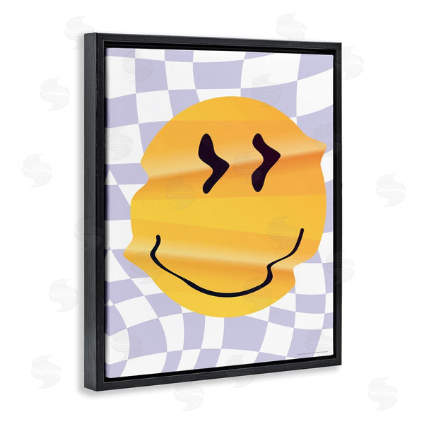 Stupell Industries Reinders | Wavy Checkered Smile Wall Art