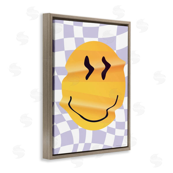 Stupell Industries Reinders | Wavy Checkered Smile Wall Art