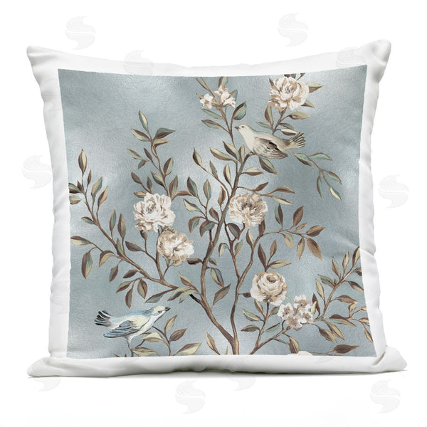 Stupell Industries Reneé Campbell | Classic Birds Perched Nature Printed Throw Pillow