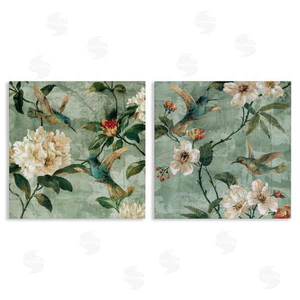 stupell industries Reneé Campbell | Hummingbirds & Florals Wall Art