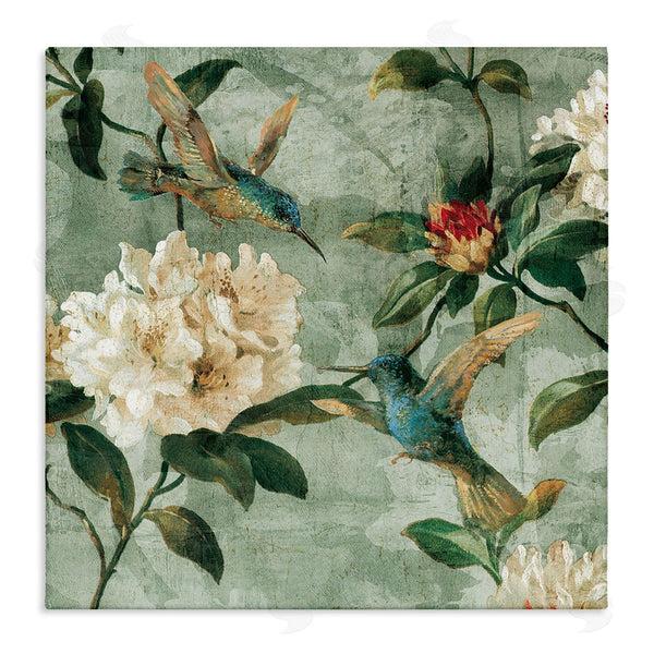 stupell industries Reneé Campbell | Vintage Hummingbird & Flowers