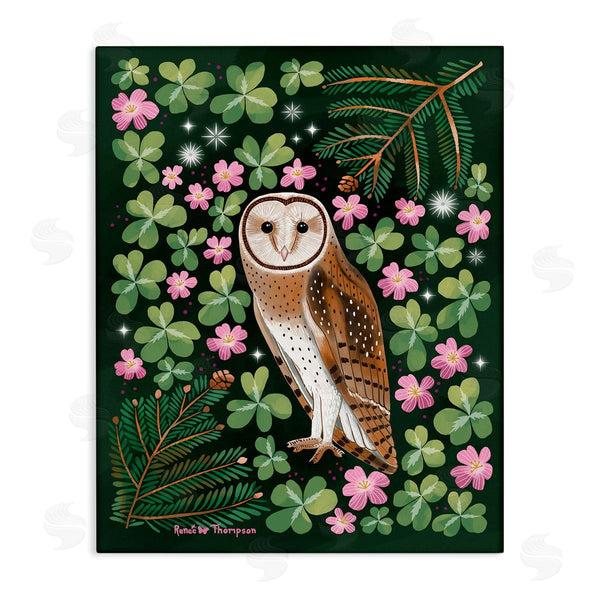 stupell industries Renee Thompson | Barn Owl & Botanicals Wall Art