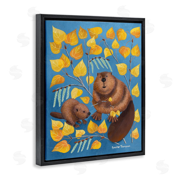 Stupell Industries Renee Thompson | Beaver & Quaking Aspen Wall Art