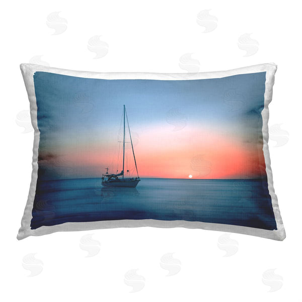 stupell industries Renel Peters | Boat at Sunset Seascape