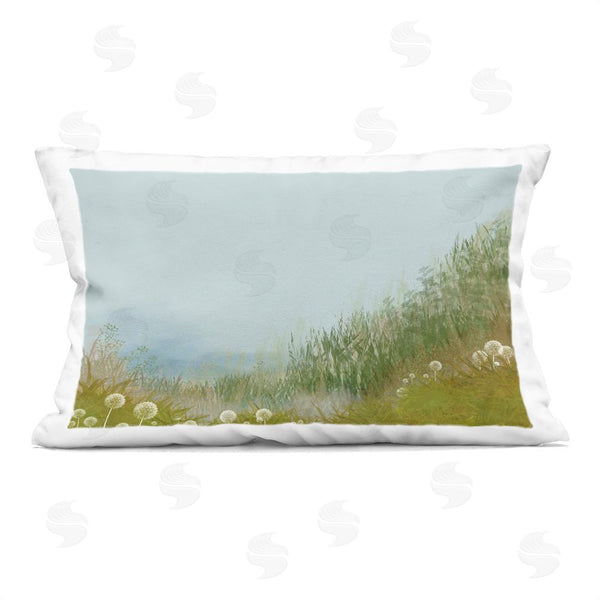 stupell industries Renel Peters | Misty Meadow Hill Printed Throw Pillow