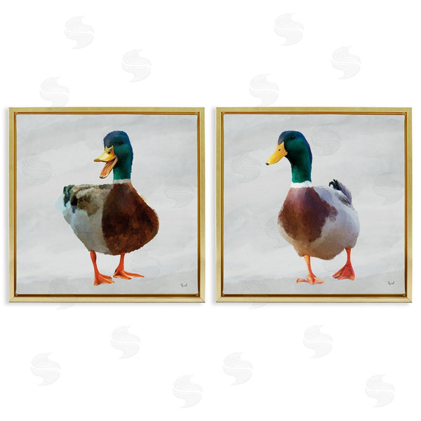 Stupell Industries Renel Peters | Pair Of Squawking Ducks