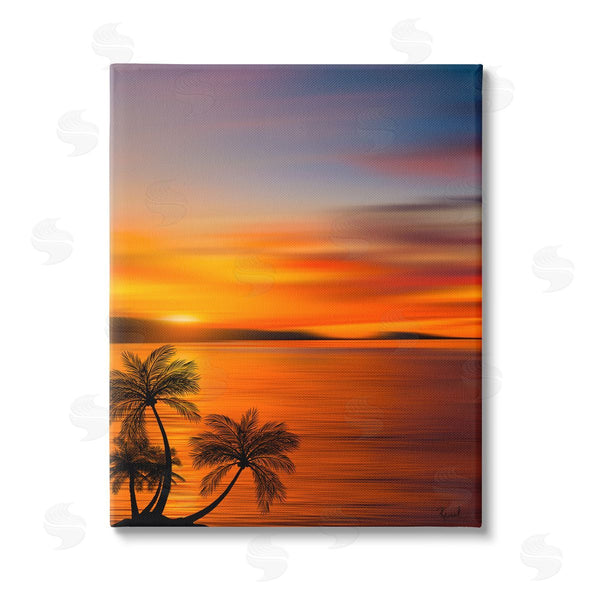 stupell industries Renel Peters | Pleasant View Sunset Wall Art