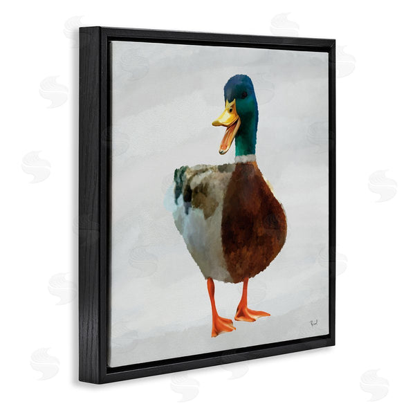 Stupell Industries Renel Peters | Squawking Duck Portrait