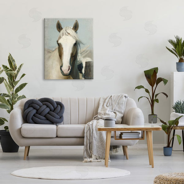 Stupell Industries Rhonda Addison | Horse At Rustic Fence Wall Art