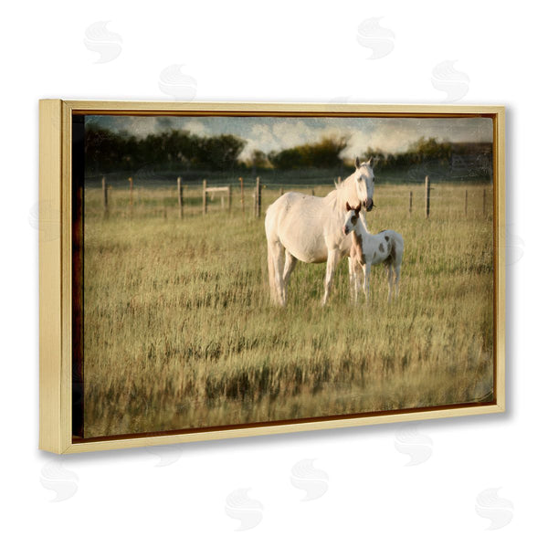 Stupell Industries Rhonda Addison | Rural Horse And Foal