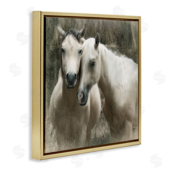 Stupell Industries Rhonda Addison | Snuggling Horses On Farm