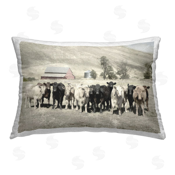 Stupell Industries Rhonda Addison | Varied Cattle On Farm