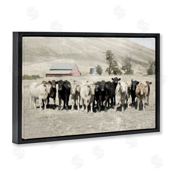 Stupell Industries Rhonda Addison | Varied Cattle On Farm