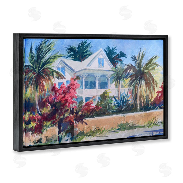 Stupell Industries Richard A. Rodgers | Palm Tree Cottage