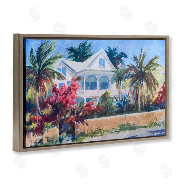 Stupell Industries Richard A. Rodgers | Palm Tree Cottage