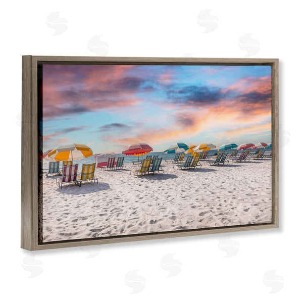 Stupell Industries Richard Silver | South Beach Miami Chairs