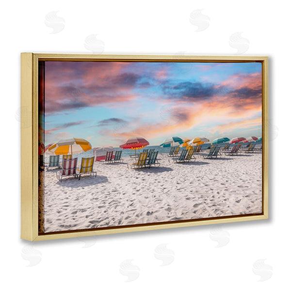 Stupell Industries Richard Silver | South Beach Miami Chairs
