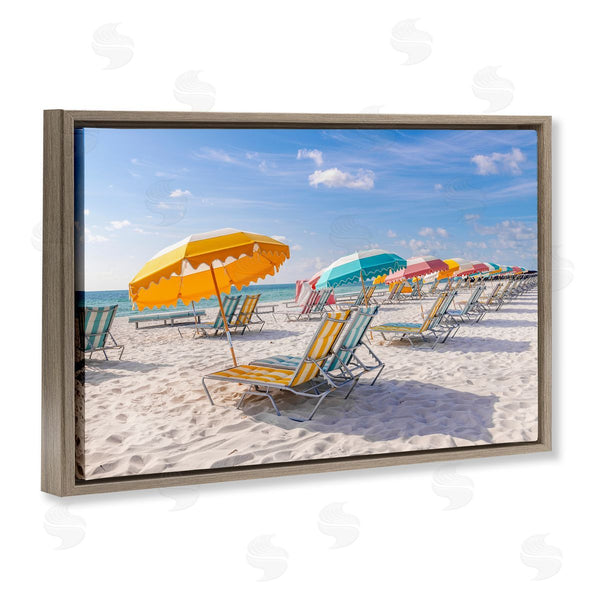 Stupell Industries Richard Silver | South Miami Beach Chairs
