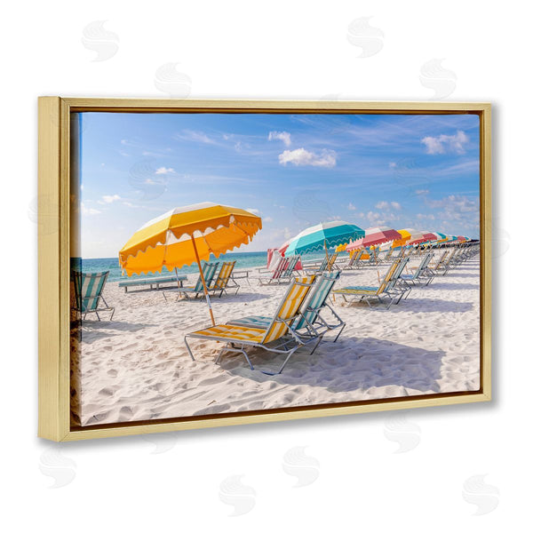Stupell Industries Richard Silver | South Miami Beach Chairs