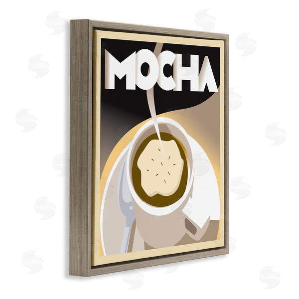 Stupell Industries Richard Weiss | Vintage Mocha Latte