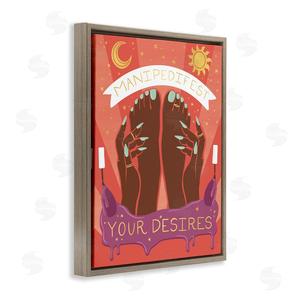 Stupell Industries Richelle Lynn Garn | Manipedifest Your Desires