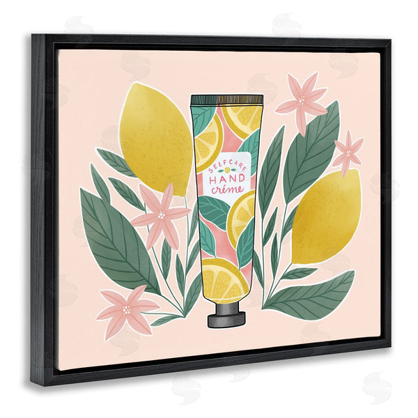 Stupell Industries Richelle Lynn Garn | Self Care Hand Creme Citrus Herbs Wall Art