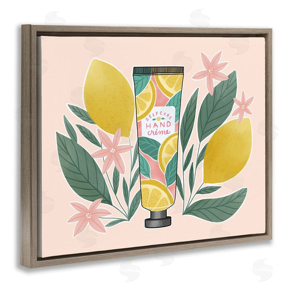 Stupell Industries Richelle Lynn Garn | Self Care Hand Creme Citrus Herbs Wall Art