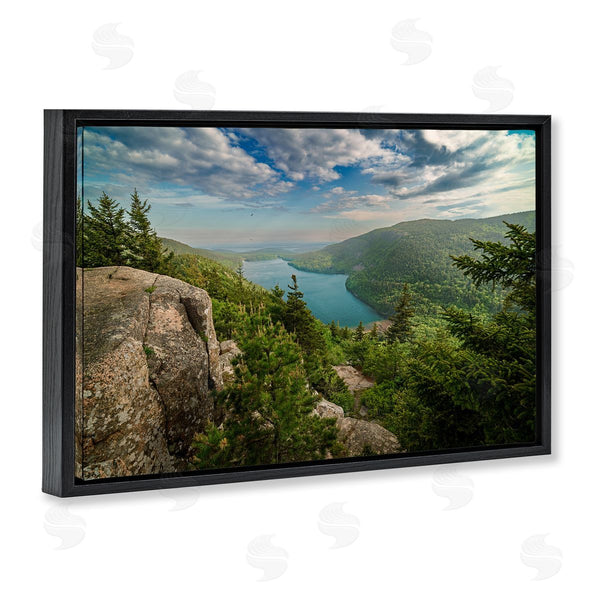 Stupell Industries Rick Berk | Lake View Over Mountains Wall Art