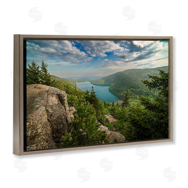 Stupell Industries Rick Berk | Lake View Over Mountains Wall Art