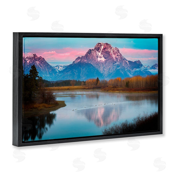 Stupell Industries Rick Berk | Vast Mountain Lake Photography Wall Art