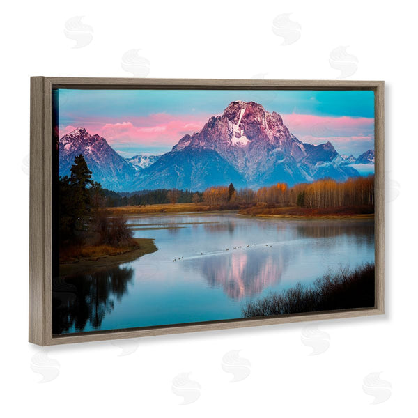 Stupell Industries Rick Berk | Vast Mountain Lake Photography Wall Art