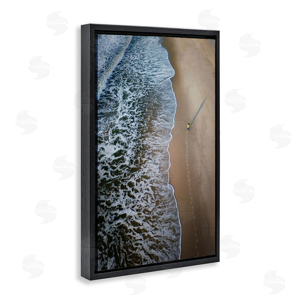 Stupell Industries Rick Berk | Vertical Aerial Beach View Wall Art