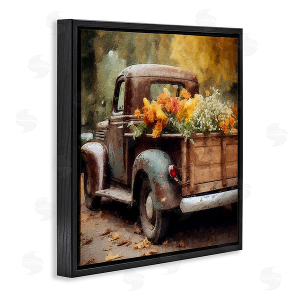 Stupell Industries Riley B | Autumnal Plants In Truck