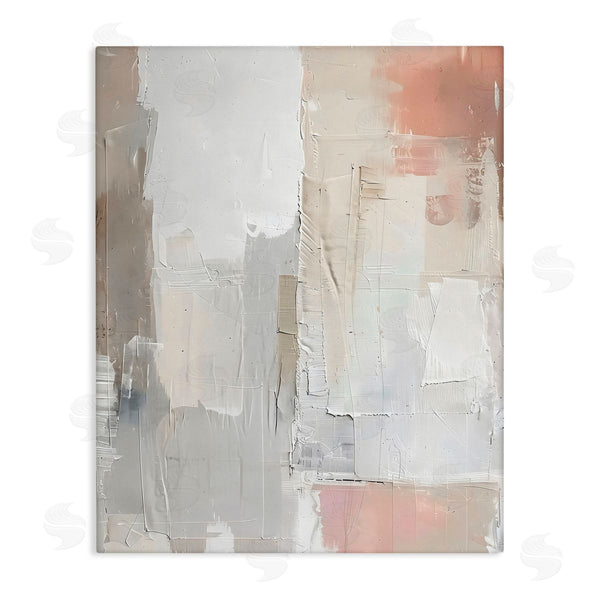 stupell industries Riley B | Blue & Neutral Abstraction Wall Art