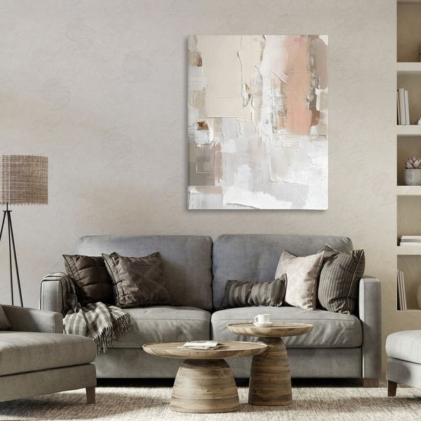 Stupell Industries Riley B | Blush & Neutrals Abstract Wall Art