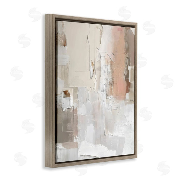Stupell Industries Riley B | Blush & Neutrals Abstract Wall Art