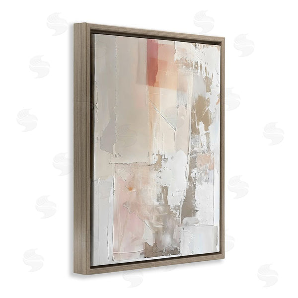 Stupell Industries Riley B | Brushed Abstract Subtle Tones Wall Art