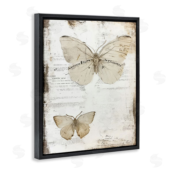 Stupell Industries Riley B | Butterfly Journal Collage Wall Art